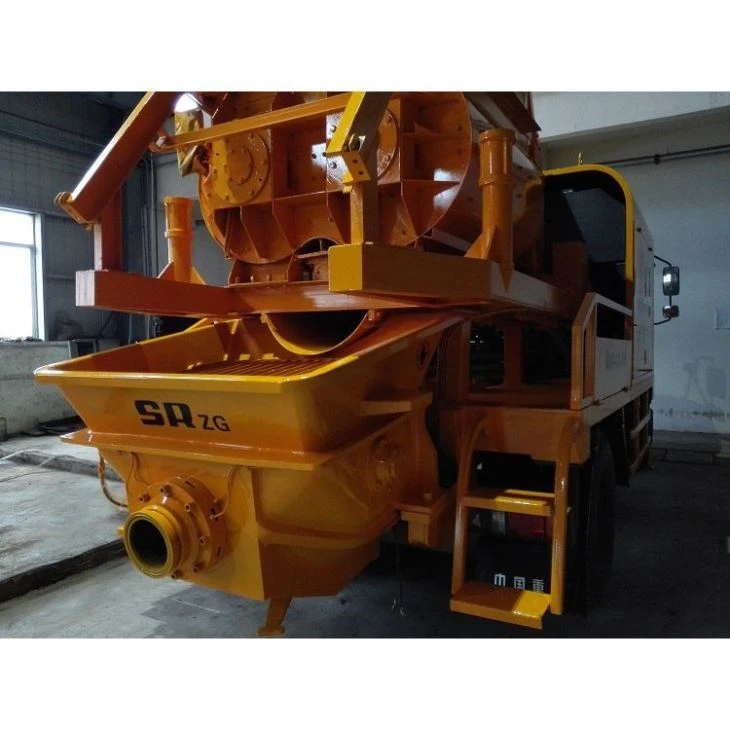 concrete mixer and pumping machine(001)