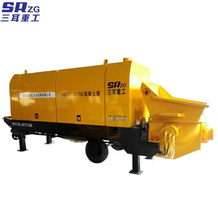 Trail Stationary Concrete Pump Depot