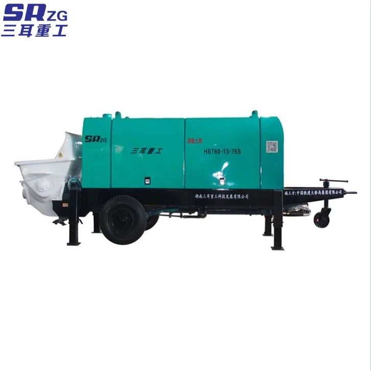 Trail Stationary Concrete Pump Depot